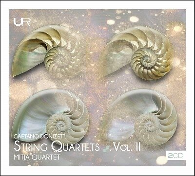 Mitja Quartet & Gaetano Donizetti (1797-1848) - String Quartets Vol. II (2 CDs)