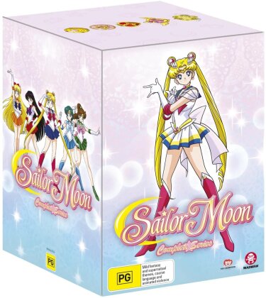 Sailor Moon - Complete Series: Seasons 1-5 (Australian Edition) (Limited Edition, Remastered, 27 Blu-rays)