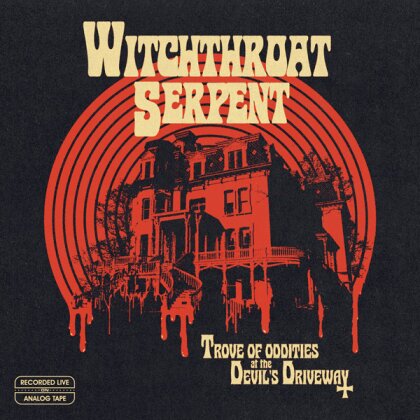 Witchthroat Serpent - Trove Of Oddities At The Devil's Driveway (Transparent With Red Swirl And Black Splatter, LP)