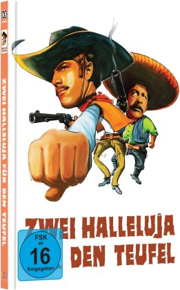 Zwei Halleluja für den Teufel (1971) (Cover B, Limited Edition, Mediabook, Blu-ray + DVD)
