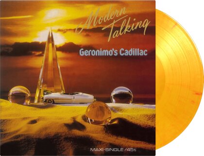Modern Talking - Geronimo's Cadillac (2023 Reissue, Music On Vinyl, Limited to 1000 Copies, Yellow Flame Vinyl, 12" Maxi)