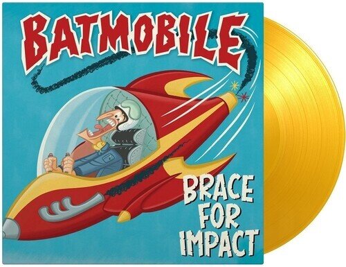 Batmobile - Brace For Impact Music On Vinyl, 2023 Reissue, Limited to 1000 Copies, Translucent Yellow Vinyl, LP