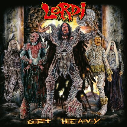 Lordi - Get Heavy (2013 Reissue, Music On Vinyl, Limited to 666 Copies, Gatefold, Silver & Dark Green Vinyl, LP)