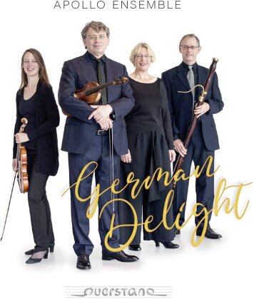 Apollo Ensemble, Georg Philipp Telemann (1681-1767), Johann Sebastian Bach (1685-1750) & Georg Friedrich Händel (1685-1759) - German Delight
