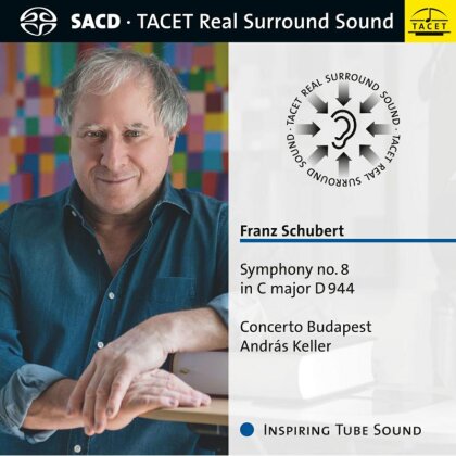 Concerto Budapest, Franz Schubert (1797-1828) & András Keller - Symphony No. 8 In C Major (Tacet Real Surround Sound, Hybrid SACD)