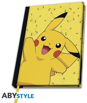 Carnet de Notes - Pikachu - Pokemon - 21,7 cm - A5