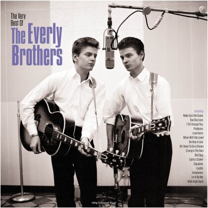 The Everly Brothers - Very Best Of (2023 Reissue, Not Now Records, White Vinyl, LP)