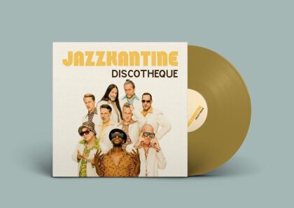Jazzkantine - Discotheque (2022 Reissue, Limited Edition, Gold Vinyl, LP)
