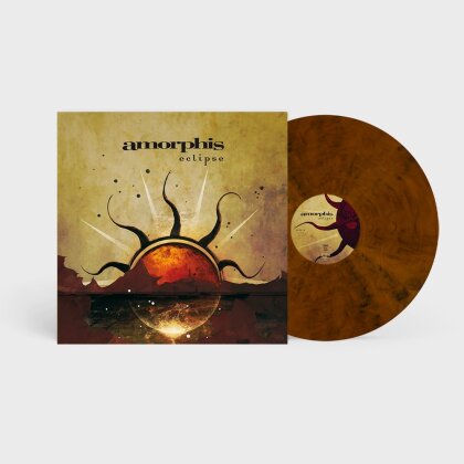 Amorphis - Eclipse (2023 Reissue, Atomic Fire Records, Orange/Black Marbled Vinyl, LP)