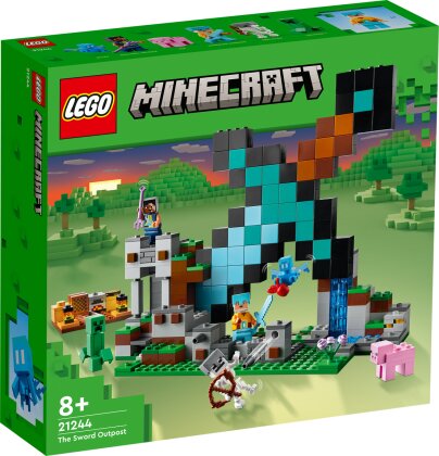 Der Schwert-Aussenposten - Lego Minecraft, 427 Teile,