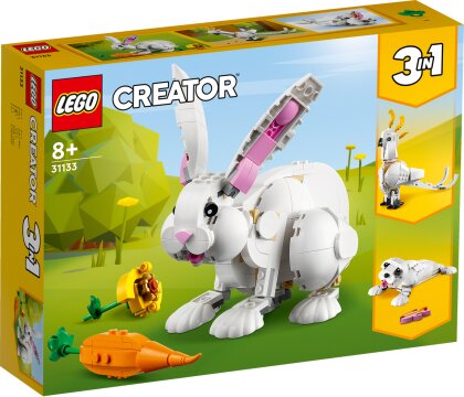 Weisser Hase - Lego Creator, 258 Teile,