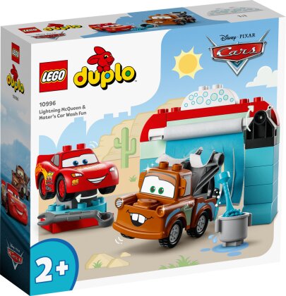 Lightning McQueen und Mater in - der Waschanlage, Lego Duplo,