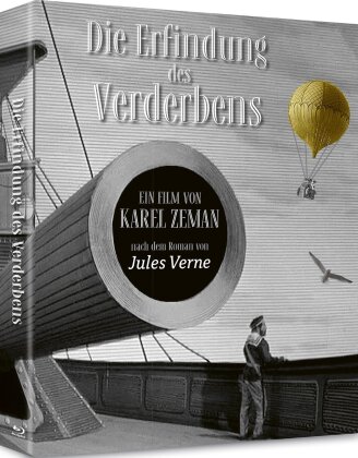 Die Erfindung des Verderbens (1958) (Digipack, Cover B, Edizione Limitata, Edizione Restaurata, Blu-ray + DVD + CD)