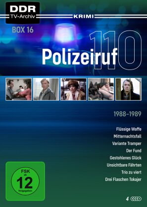 Polizeiruf 110 - Box 16: 1988-1989 (DDR TV-Archiv, Riedizione, 4 DVD)