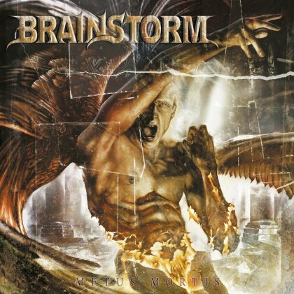 Brainstorm (Heavy) - Metus Mortis (2023 Reissue, Atomic Fire Records, Gatefold, Yellow/Black Marbled Vinyl, 2 LPs)
