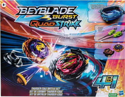 Beyblade Burst QS Thunder Edge - Battle Set, Quad Strike, Arena,