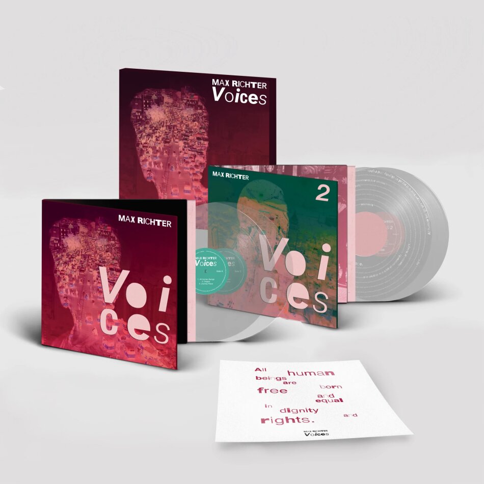 Max Richter - Voices (Box, Limited Edition, Clear Vinyl, 4 LPs)