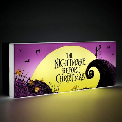 Merc LEUCHTE Nightmare Before Christmas Logo Paladone