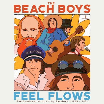 The Beach Boys - "Feel Flows" Sessions 1969-71 (Blue/Yellow Vinyl, 4 LPs)