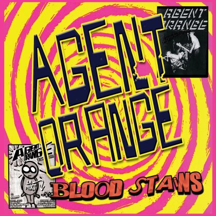 Agent Orange - Blood Stains (Cleopatra, Orange Vinyl, 7" Single)