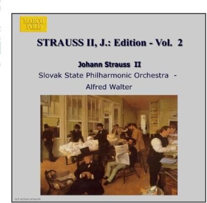 Johann Strauss II (1825-1899) (Sohn), Alfred Walter & Slovak State Philharmonic Orchestra - Strauss II, J.: Edition - Vol. 2