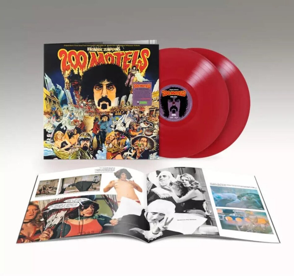 Frank Zappa - 200 Motels - OST (50th Anniversary Edition, Limited Edition, Red Vinyl, 2 LPs)