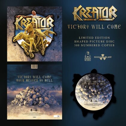 Kreator - Victory Will Come (Church of Vinyl, Limited Edition, Shaped Picture Disc, 12" Maxi)