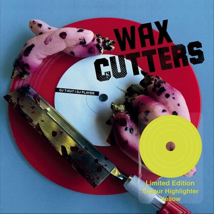 DJ T-Kut & DJ Player - Wax Cutters (2023 Reissue, Yellow Vinyl, 7" Single)