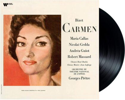 Nicolai Gedda, Andrea Guiot, Claude Duclos, Georges Bizet (1838-1875), … - Carmen 1964 (3 LP)