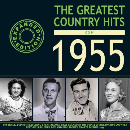 Greatest Country Hits Of 1955 (4 CDs)