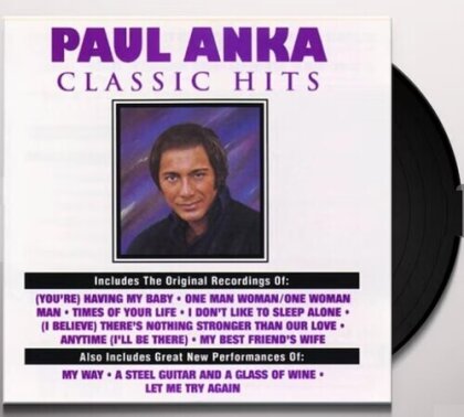 Paul Anka - Classic Hits (2023 Reissue, Curb Records, LP)