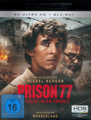 Prison 77 - Flucht in die Freiheit (2022) (4K Ultra HD + Blu-ray)