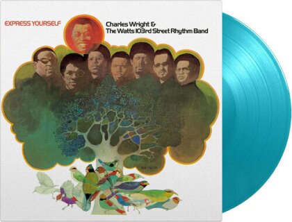 Charles Wright - Express Yourself (2023 Reissue, Music On Vinyl, limited to 750 copies, Turquoise Vinyl, LP)
