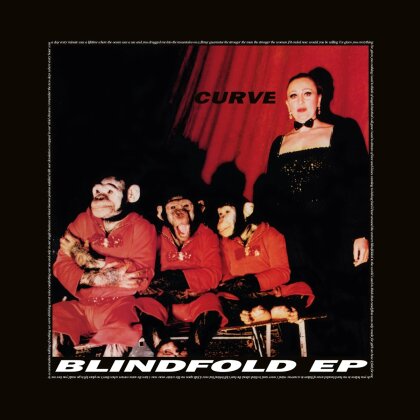 Curve - Blindfold EP (2023 Reissue, Music On Vinyl, Limited to 1000 Copies, Red/Black Vinyl, 12" Maxi)