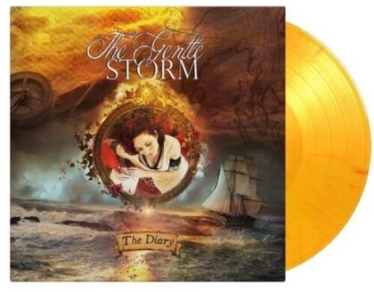 Gentle Storm - Diary (2023 Reissue, Music On Vinyl, Limited to 1000 Copies, Flaming Coloured Vinyl, 3 LPs)