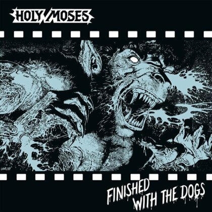 Holy Moses - Finished With The Dogs (2023 Reissue, High Roller Records, Blue With Black/White Splatter Vinyl, LP)