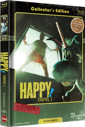 Happy! - Staffel 1 (Cover C, Collector's Edition, Mediabook, 2 Blu-rays)