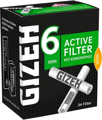 GIZEH Active Filter 6mm 34pcs