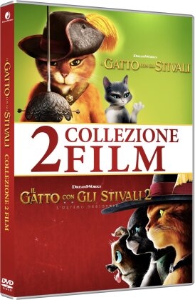 Il gatto con gli stivali (2011) / Il gatto con gli stivali 2: L'ultimo desiderio (2022) - Collezione 2 Film (2 DVDs)