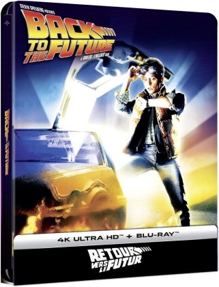 Back to the Future - Retour vers le futur (1985) (Édition Limitée, Steelbook, 4K Ultra HD + Blu-ray)