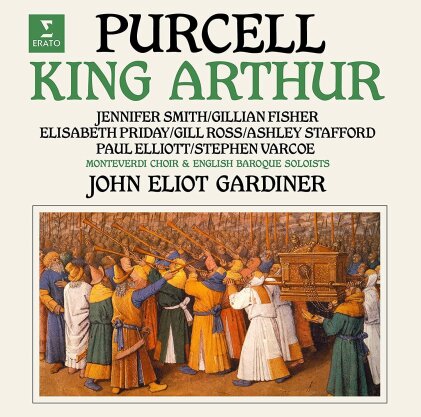 John Eliot Gardiner, Smith, Fischer, Priday, Henry Purcell (1659-1695), … - King Arthur (2 LP)