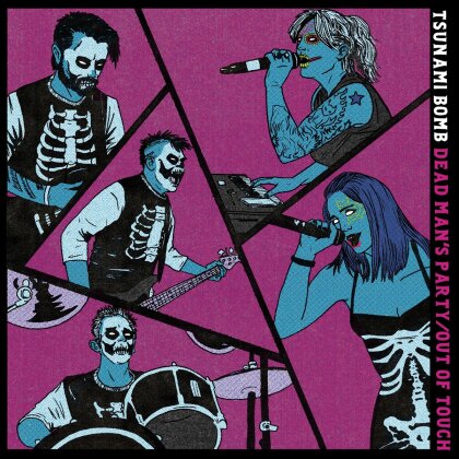 Tsunami Bomb - Dead Man's Party/Out Of Touch (2023 Reissue, Kung Fu Records, 7" Single)