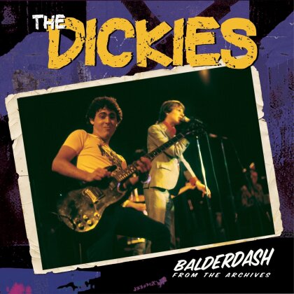 Dickies - Balderdash: From The Archive (2023 Reissue, Cleopatra, Yellow/Purple Splatter Vinyl, LP)