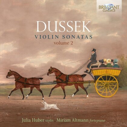 Johann Ladislaus Dussek (1760-1812), Julia Huber & Miriam Altmann - Violin Sonatas Volume 2