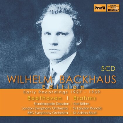 London Symphony Orchestra, Ludwig van Beethoven (1770-1827) & Wilhelm Backhaus - Wilhelm Backhaus Edition (5 CD)