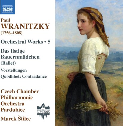 Paul Wranitzky (1756-1808), Marek Stilec & Czech Chamber Philharmonic Orchestra Pardubice - Orchestral Works Volume 5