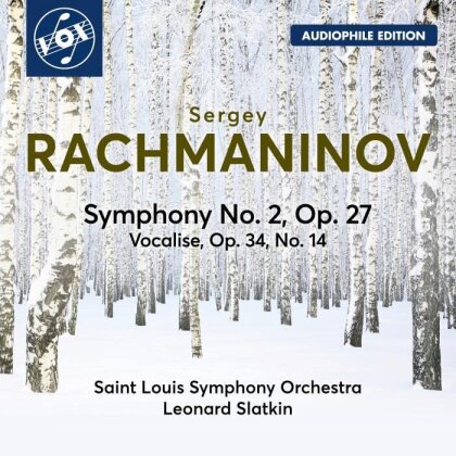 Saint Louis Symphony Orchestra, Sergej Rachmaninoff (1873-1943) & Leonard Slatkin - Symphony No. 2 Op. 27 (Audiophile Edition)