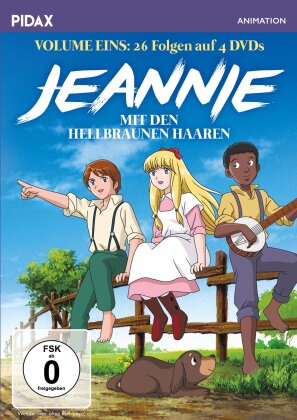 Jeannie mit den hellbraunen Haaren - Volume 1 (Pidax Animation, 4 DVDs)
