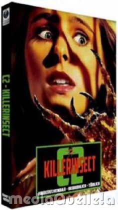 C2 - Killerinsect (1993) (Cover C, Limited Edition, Mediabook, Uncut, Blu-ray + DVD)