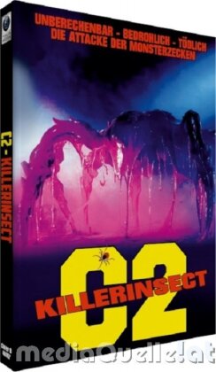 C2 - Killerinsect (1993) (Cover D, Limited Edition, Mediabook, Uncut, Blu-ray + DVD)